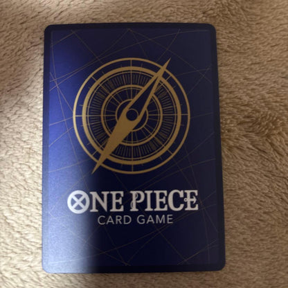 One Piece Portgas D. Ace Secret Parallel OP13-119 trading card showing character art, no damages or stains