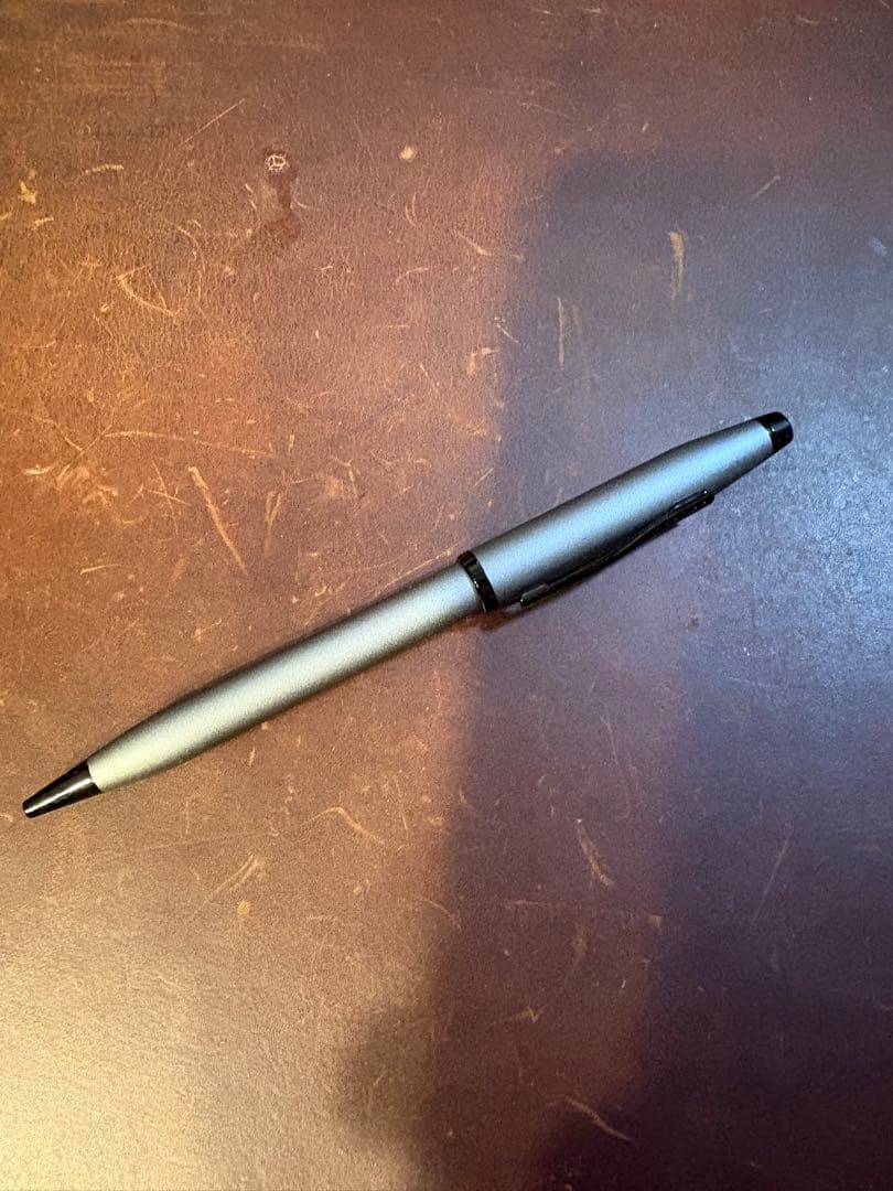 Cross Century II Ballpoint Pen Twist Metal Grey with Black Ink — Japan Import