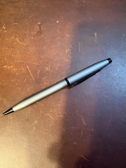 Cross Century II Ballpoint Pen Twist Metal Grey with Black Ink — Japan Import