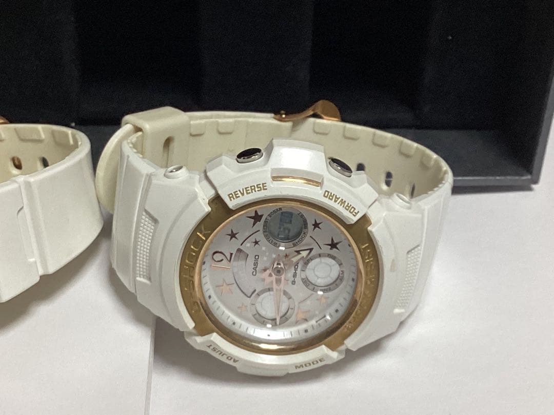 Casio G Presents Lover's Collection 2009 Digital Wristwatch with Chronograph - White - Japan Import