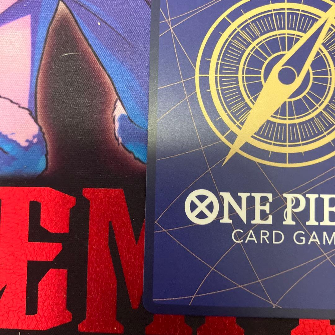 One Piece Portgas D. Ace OP13-119 SEC Parallel trading card from Japanese OP13 series
