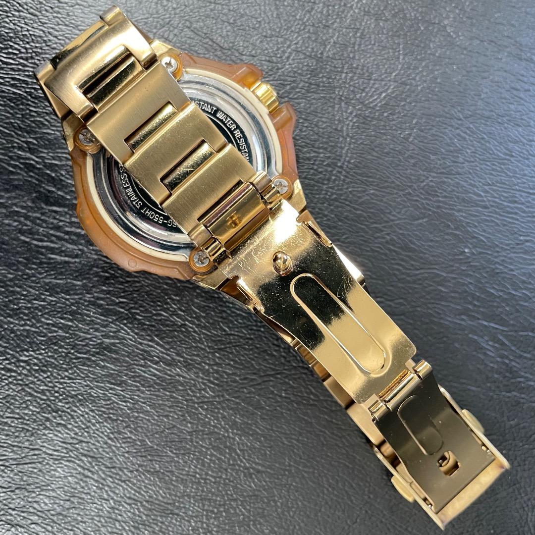 Casio Baby-G G-ms Gold Steel Model MSG with Brown Details Japanese Genuine