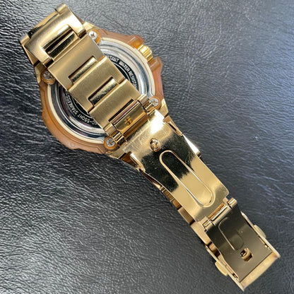 Casio Baby-G G-ms Gold Steel Model MSG with Brown Details Japanese Genuine