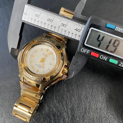 Casio Baby-G G-ms Gold Steel Model MSG with Brown Details Japanese Genuine