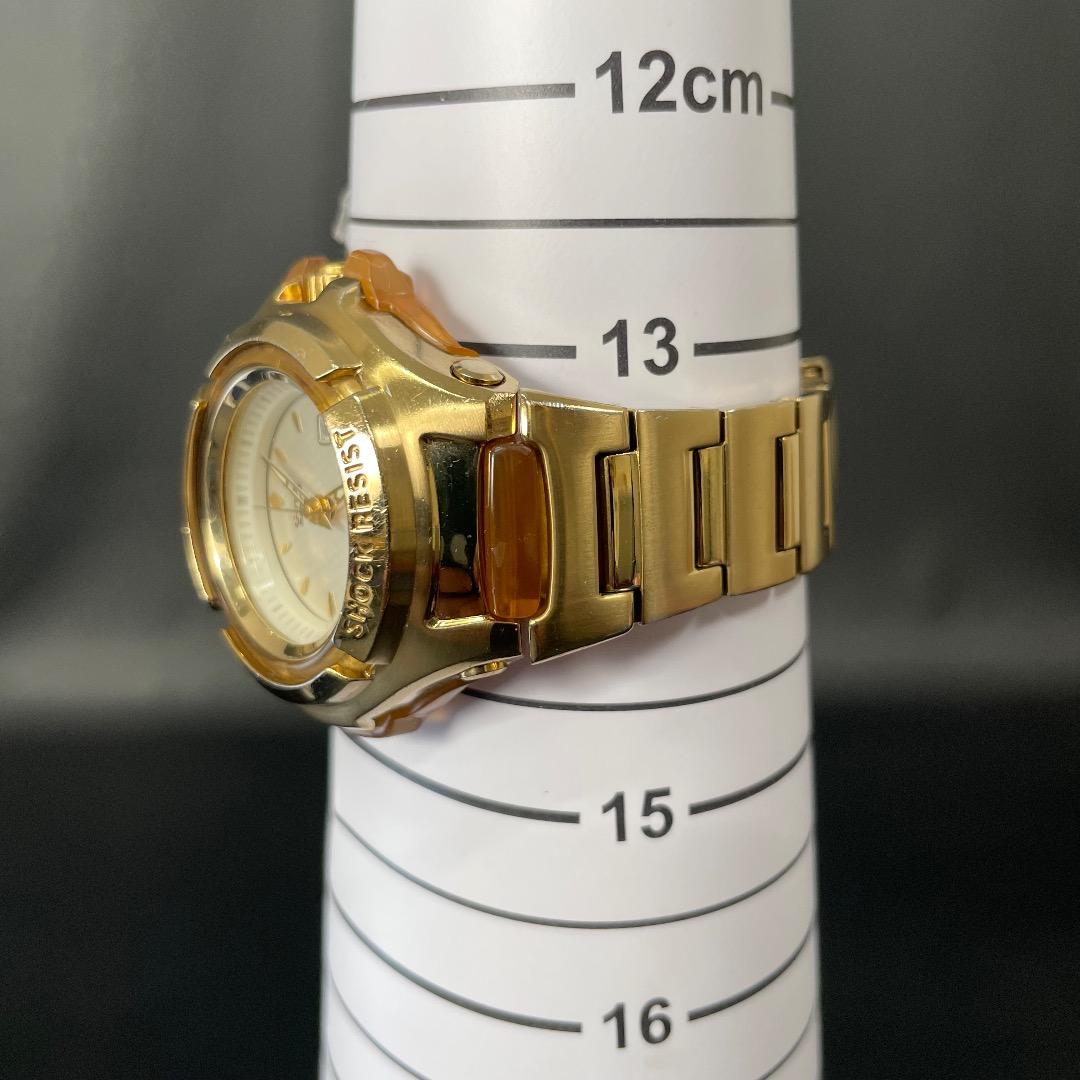 Casio Baby-G G-ms Gold Steel Model MSG with Brown Details Japanese Genuine