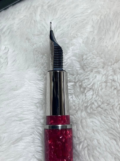Pineider Avatar Lipstick Red F Fine Nib Pen — Japan Import