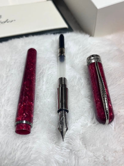 Pineider Avatar Lipstick Red F Fine Nib Pen — Japan Import