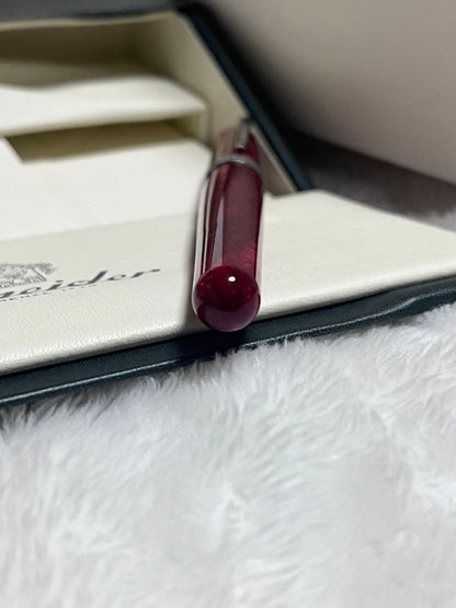 Pineider Avatar Lipstick Red F Fine Nib Pen — Japan Import