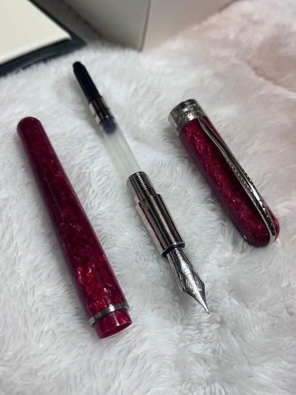 Pineider Avatar Lipstick Red F Fine Nib Pen — Japan Import