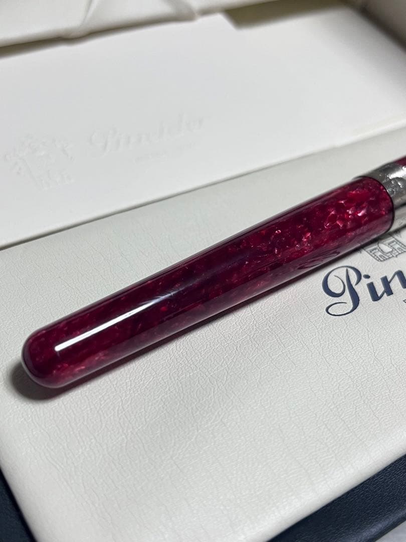 Pineider Avatar Lipstick Red F Fine Nib Pen — Japan Import