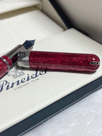 Pineider Avatar Lipstick Red F Fine Nib Pen — Japan Import