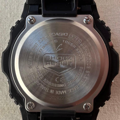 Casio G-Shock GWX-5700 Model Radio Wave Solar Watch in Black — Japan Import