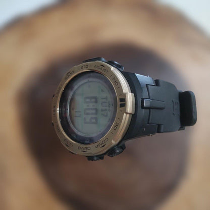 Casio Pro Trek Solar Gold Watch