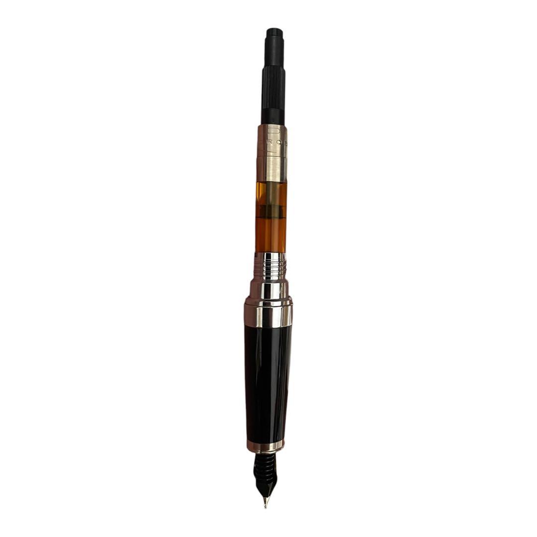 Cross Apogee fountain pen with black lacquer finish and 18K K18 nib in original box