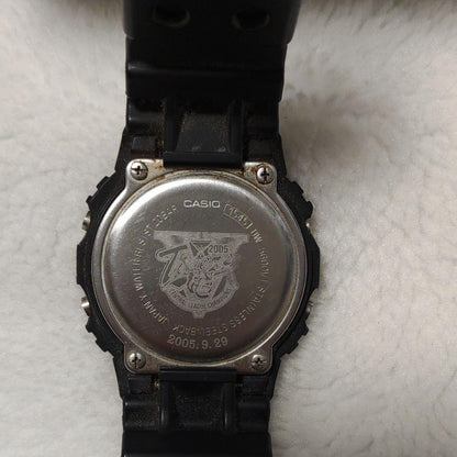 Casio G-Shock Hanshin Tigers Watch Model Unknown Black Resin Silicone Square Quartz Japan Import