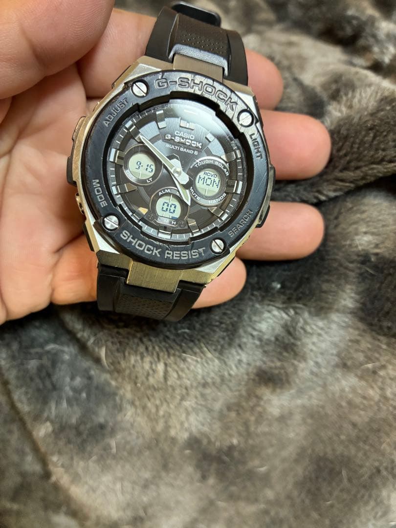 Casio G-Shock G-Steel GST-W300-1AFJ Watch Digital Shock & Water Resistant