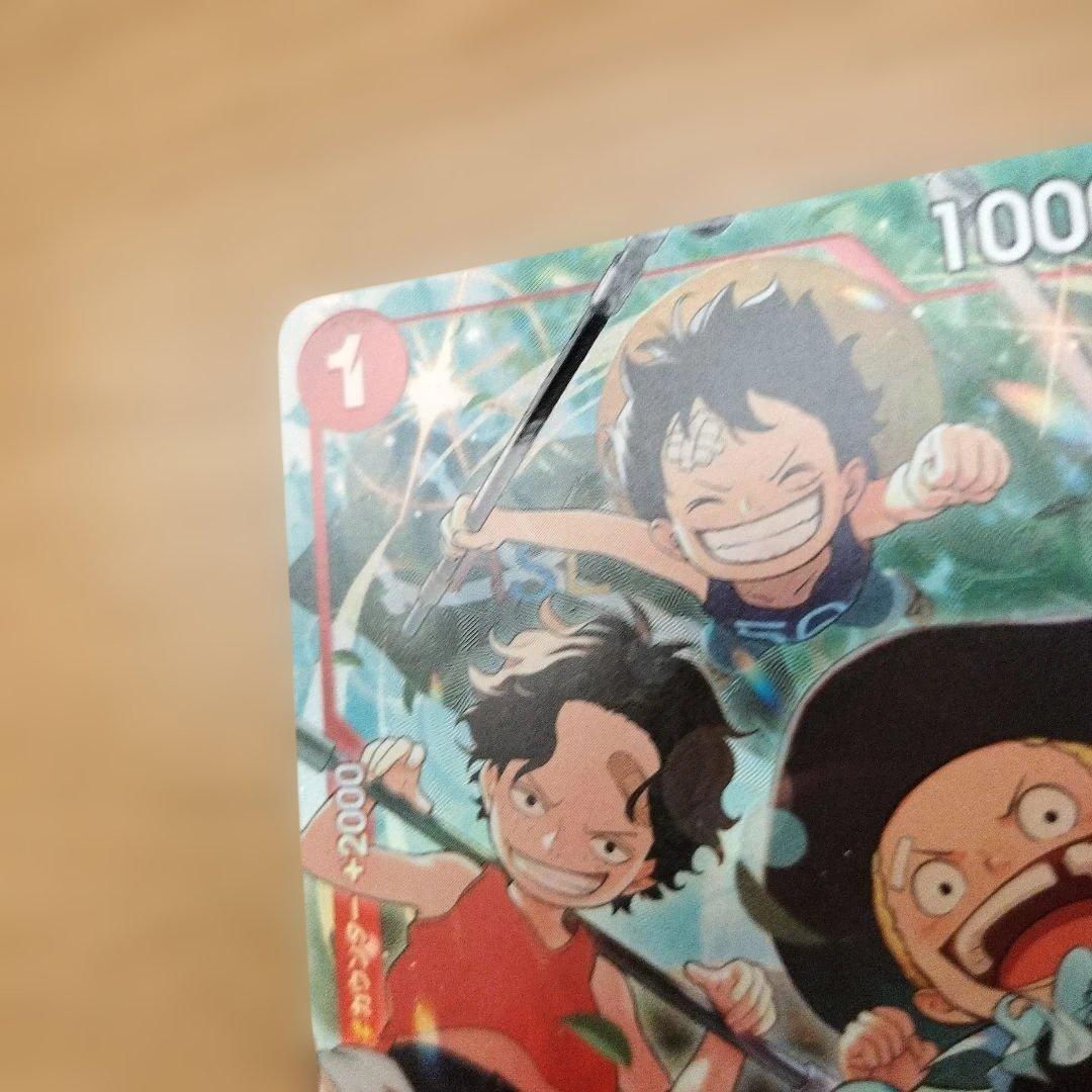 One Piece Monkey D. Luffy OP13 SR Parallel Card model 007 from Japan with SR rarity