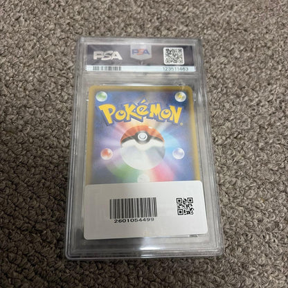Bandai Calrex 25th Anniversary Promo Card Pack graded PSA 10 in protective case with minor wear