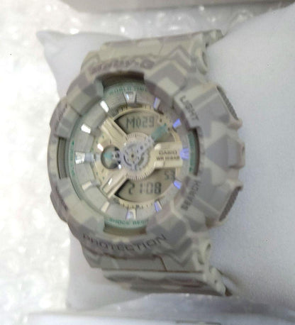 Casio Baby-G BA-110TP-8AJF Tribal Pattern Beige Digital-Analog Watch — Japan Import