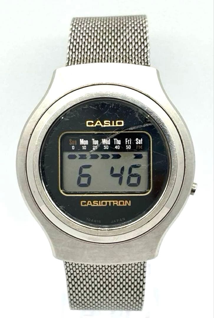 Casio Casiotron R-11 Vintage Watch Rare 1970s Collectors Item Japan Import