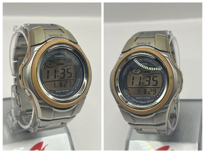 Casio Baby-G Solar Radio-Controlled Watch with Metal Band — Japan Import