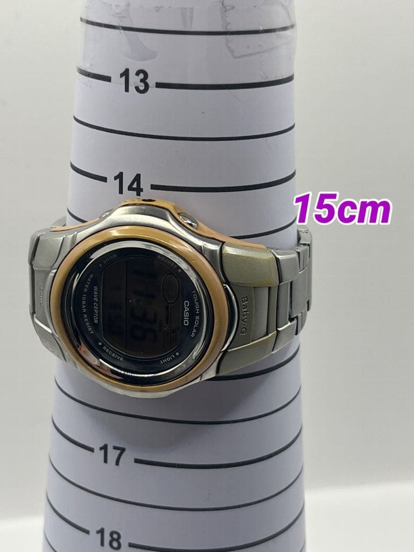 Casio Baby-G Solar Radio-Controlled Watch with Metal Band — Japan Import
