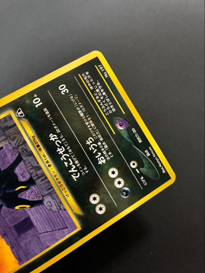 Pokemon Umbreon Old Back card stored in Premium File 2 with sleeve and loader