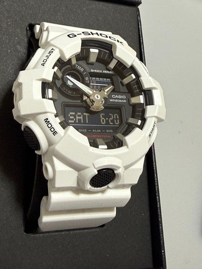 Casio G-Shock GA-700-7AJF White Authentic Watch — Japan Import