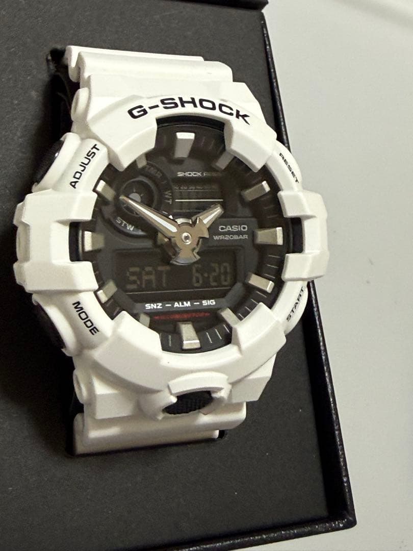 Casio G-Shock GA-700-7AJF White Authentic Watch — Japan Import