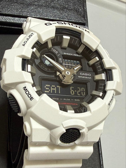 Casio G-Shock GA-700-7AJF White Authentic Watch — Japan Import