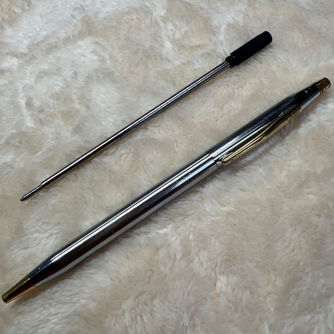Cross Classic Century Twist Ballpoint Pen with slim silhouette and conical tip in black finish