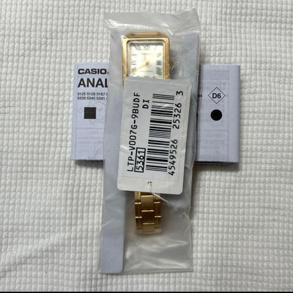 Casio Standard LTP-V007G-9B Analog Watch in Gold for Women and Kids Japan Import