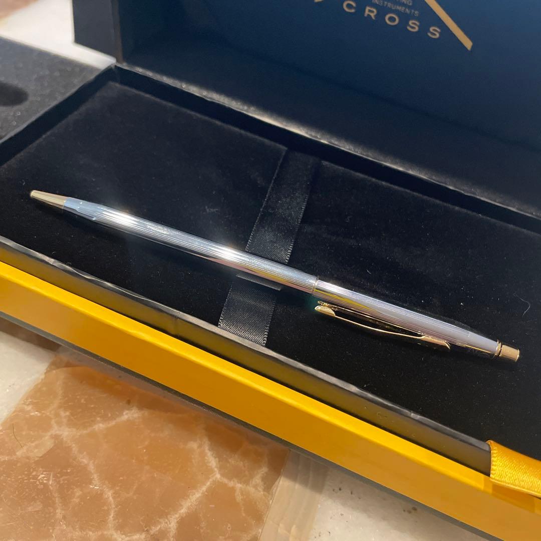 CROSS Medalist Ballpoint Pen with Chrome and Gold Trim