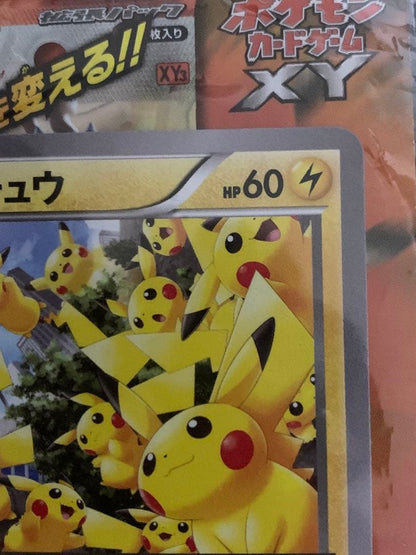 Unopened Pokémon Co. Pikachu promo card 070/XY-P from Japan with original packaging