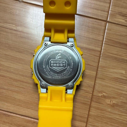 Casio G-Shock Digital Watch - Yellow Shock Resistant Water Resist with Band — Japan Import