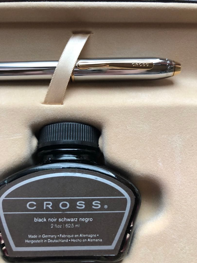 Cross Pen Set with Ink and Engraving