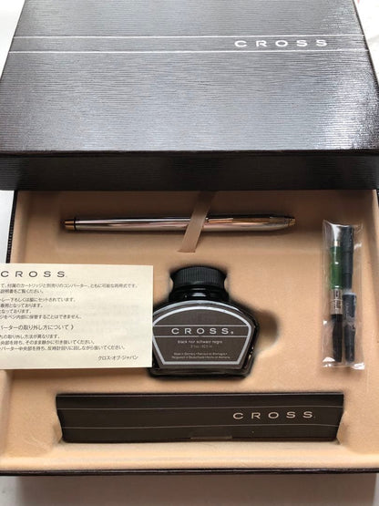 Cross Pen Set with Ink and Engraving