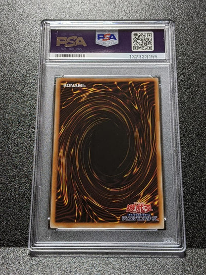 Bandai Yu-Gi-Oh Atomic Scrap Dragon monster card PSA10 graded by PSA from 2010, model STOR-JP043, Japan import