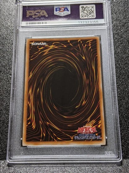 Bandai Yu-Gi-Oh Atomic Scrap Dragon monster card PSA10 graded by PSA from 2010, model STOR-JP043, Japan import