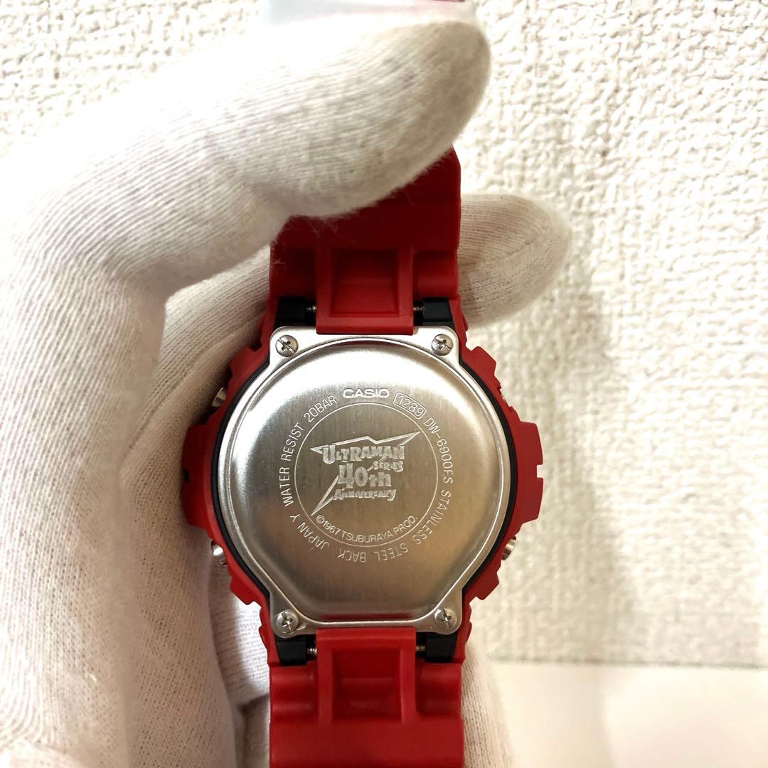 Casio G-Shock DW-6900FS 40th Anniversary Ultra Seven Collaboration Watch — Japan Import