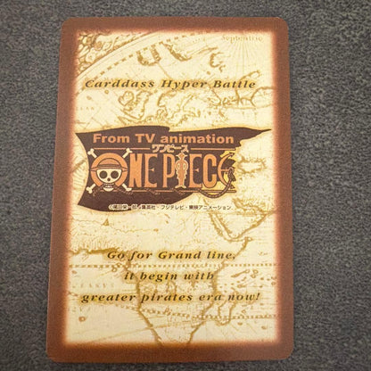 Bandai One Piece Card Game Luffy and Zoro 2001 rare special foil limited edition card in protective case