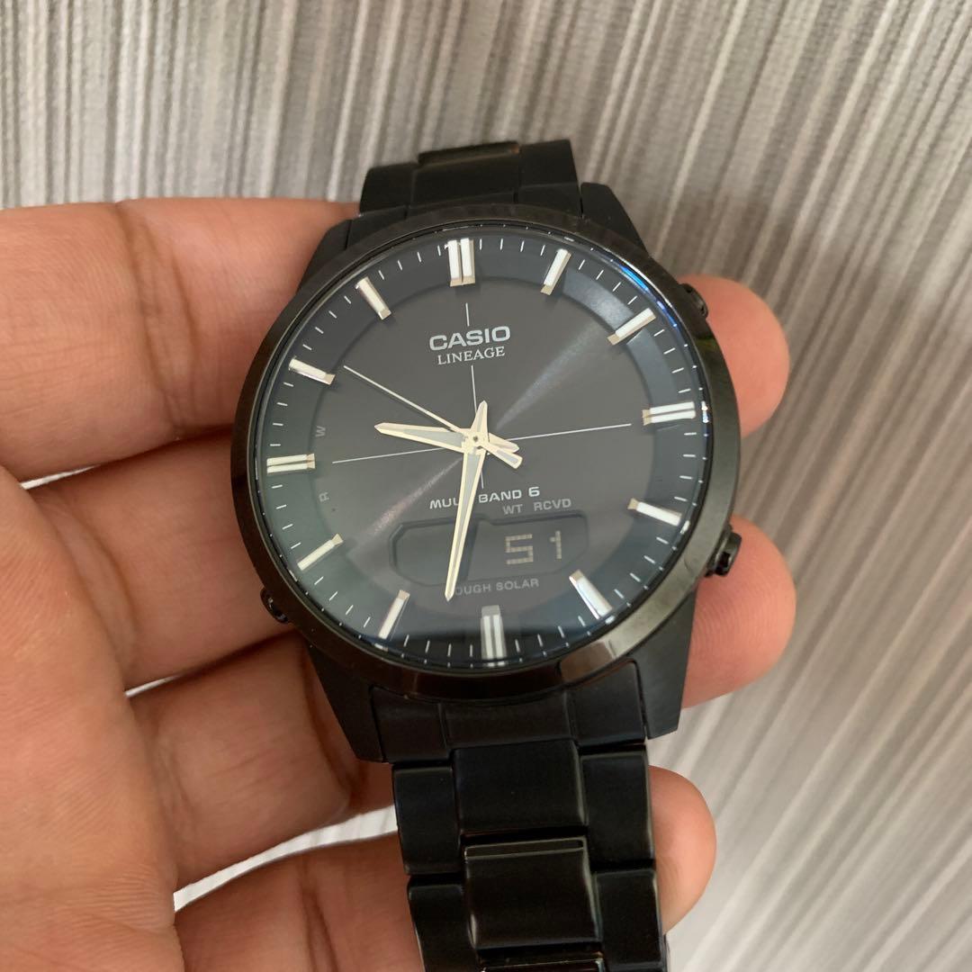 Casio Linerage Radio Solar Watch Body Only (No Box or Papers) — Japan Import