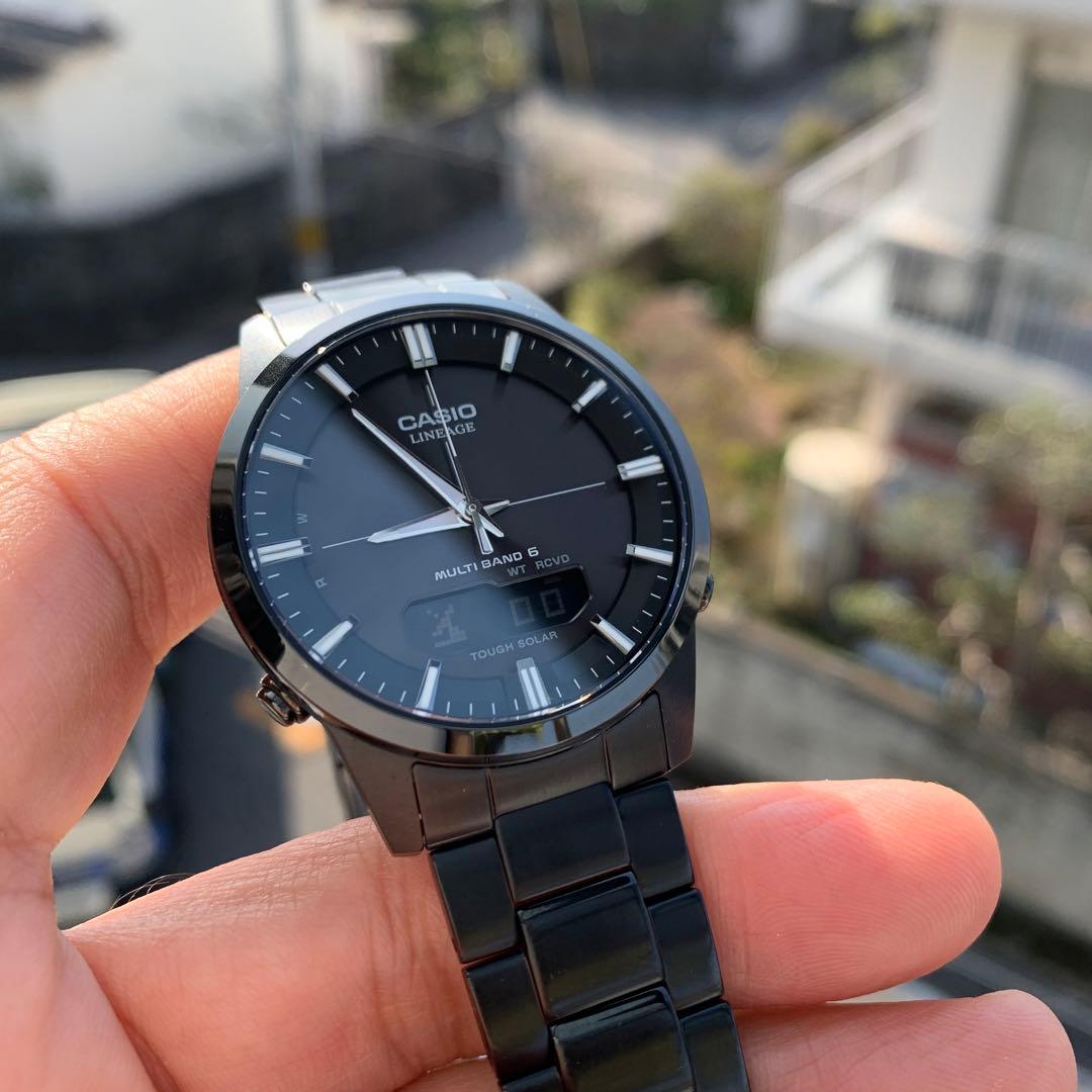 Casio Linerage Radio Solar Watch Body Only (No Box or Papers) — Japan Import