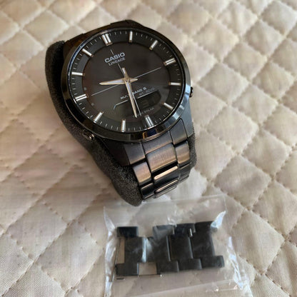 Casio Linerage Radio Solar Watch Body Only (No Box or Papers) — Japan Import