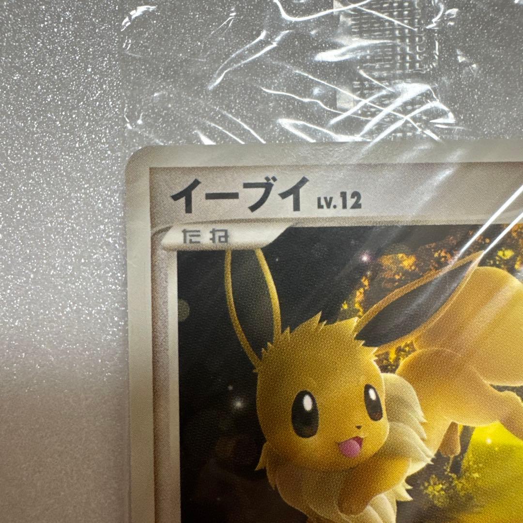 Bandai Eievui Promo Card 067/DP-P in original sleeve with visible age and dirt on packaging
