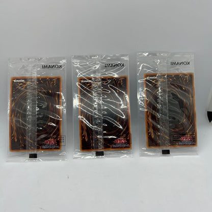 Yu-Gi-Oh! Three Gods Prismatic Secret Rare three unopened packs from Japan import