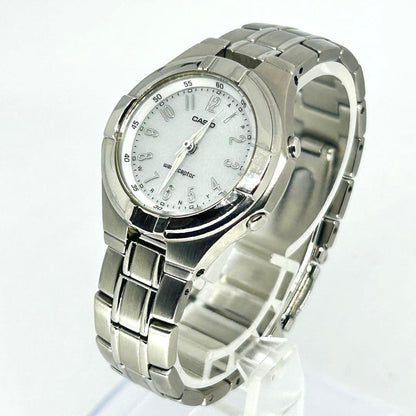 Casio Wave Ceptor LWQ-150 Silver Radio Wave Solar Watch