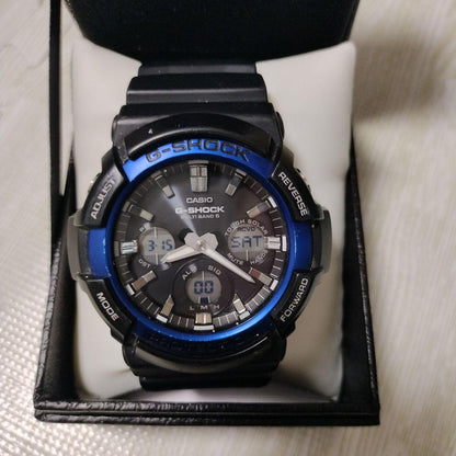Casio G-Shock GAW-100B-1A2JF Radio Solar Watch with Box