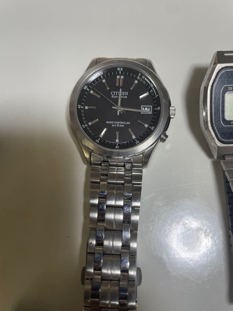 Citizen Forma Omega Casio Stainless Steel Watch Set