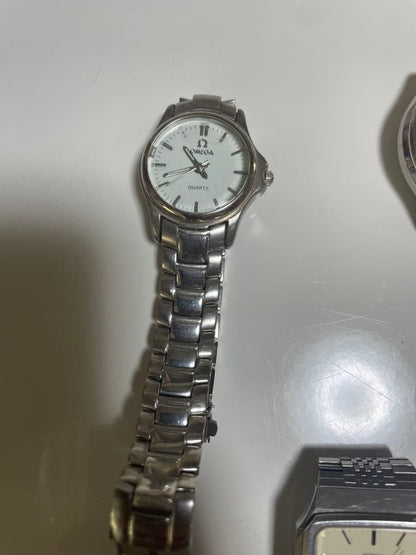 Citizen Forma Omega Casio Stainless Steel Watch Set